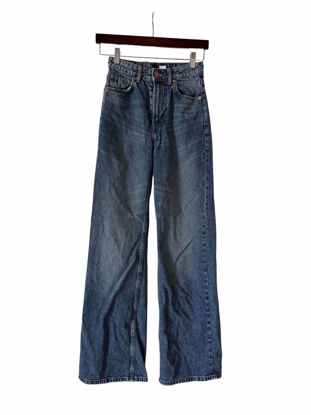 Women’s High-Waist Wide Leg Jeans - Blue